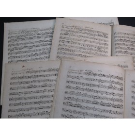 PLEYEL Ignace 12 Nouveaux Quatuors 4e Livraison Violons Alto Violoncelle 1787