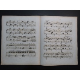 ASCHER Joseph Danse Espagnole op 24 Piano 1854