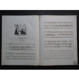 BOIELDIEU Adrien Le premier Aveu Chant Piano ca1830