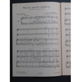 Revue Sainte-Cécile Janvier 1928 Chant Orgue