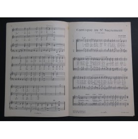 Revue Sainte-Cécile Janvier 1928 Chant Orgue