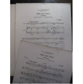 SUDESSI P. Vers les Cieux Violon Piano 1904