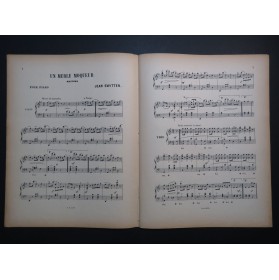 SWITTEN Jean Un Merle Moqueur Piano ca1890