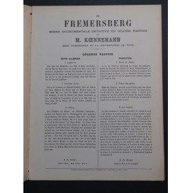 KOENNEMANN Miloslaw Le Fremersberg Piano ca1880