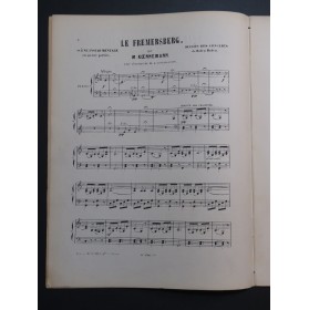 KOENNEMANN Miloslaw Le Fremersberg Piano ca1880