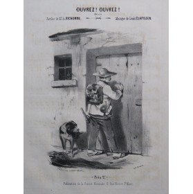 CLAPISSON Louis Ouvrez !...