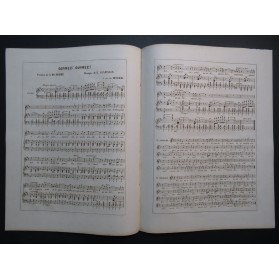 CLAPISSON Louis Ouvrez ! Ouvrez ! Chant Piano ca1840