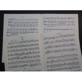 BARTOK Béla Rumänische Volkstänze Piano Violon 1953