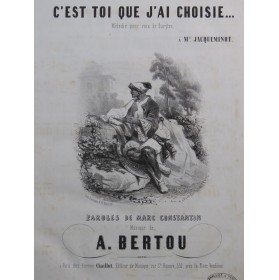 BERTOU A. C'est toi que...