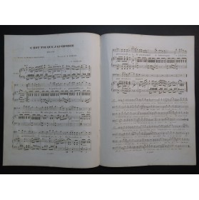 BERTOU A. C'est toi que j'ai choisie Chant Piano ca1850