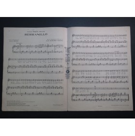 MARTINEZ ABADES Juan Serranillo Chant Piano ca1920