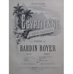 BARDIN BOYER L'Égyptienne...