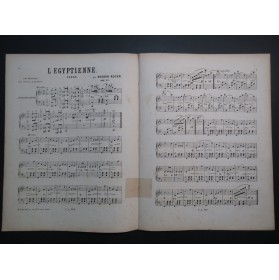 BARDIN BOYER L'Égyptienne op15 Piano XIXe siècle