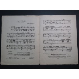 PADILLA José Fantôme Piano 1924