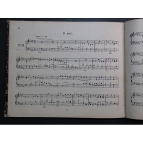 PIEL P. Etudes op 76 et op 85 Orgue ou Harmonium ca1910