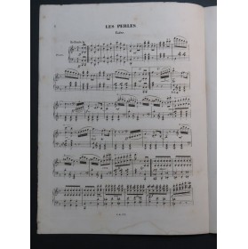 CRAMER L. Les Perles op 20 Piano ca1841