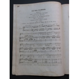 ZIMMERMAN Joseph Deux Romances et un Nocturne Chant Piano ou Harpe ca1820