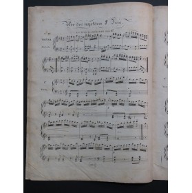 GELINEK Joseph Air des Mystères d'Isis Piano ca1820