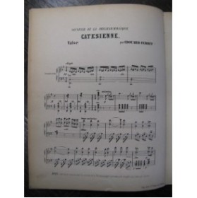 FERRET Edouard La Philharmonique Catesienne Piano XIXe