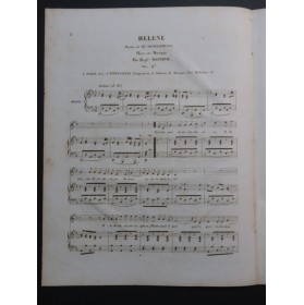 MONPOU Hippolyte Hélène Chant Piano ca1845