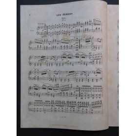 CHOPIN BERTINI CZERNY CLAPISSON PRUDENT Album de Piano ca1845