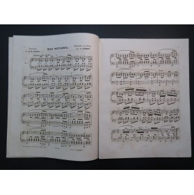 CHOPIN BERTINI CZERNY CLAPISSON PRUDENT Album de Piano ca1845