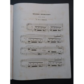 CHOPIN BERTINI CZERNY CLAPISSON PRUDENT Album de Piano ca1845