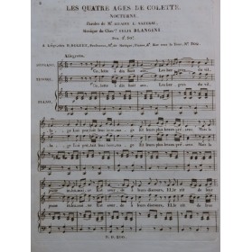 BLANGINI Félix Les Quatre...