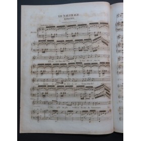 POISSON T. R. Le Naufrage Chant Piano ca1830