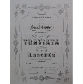 ASCHER Joseph Grand Caprice...