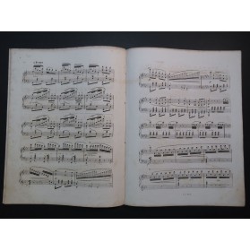 ASCHER Joseph Grand Caprice La Traviata Verdi op 60 Piano 1857