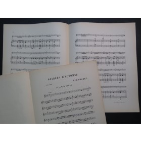 POUGET Léo Soirées d'Automne No 8 Une Fable Piano Violon