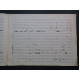 BACH C. P. E. Concerto No 3 La Majeur Manuscrit Violoncelle Cordes ca1860