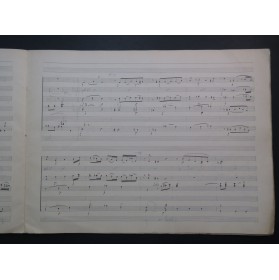 BACH C. P. E. Concerto No 3 La Majeur Manuscrit Violoncelle Cordes ca1860