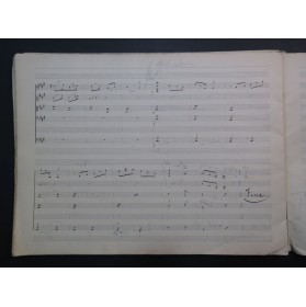 BACH C. P. E. Concerto No 3 La Majeur Manuscrit Violoncelle Cordes ca1860