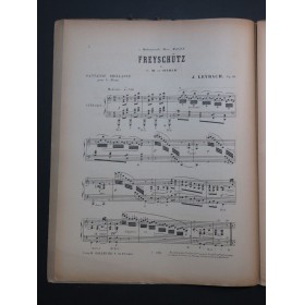 LEYBACH J. Fantaisie Brillante Freyschütz op 96 Piano