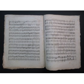 MÉHUL Le Jeune Henri Ouverture 2 Violons ca1800