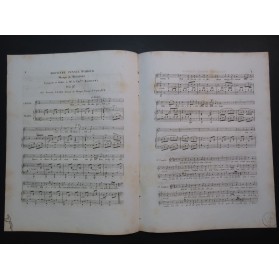 MONTFORT A. Dernière pensée d'amour Chant Piano ca1830