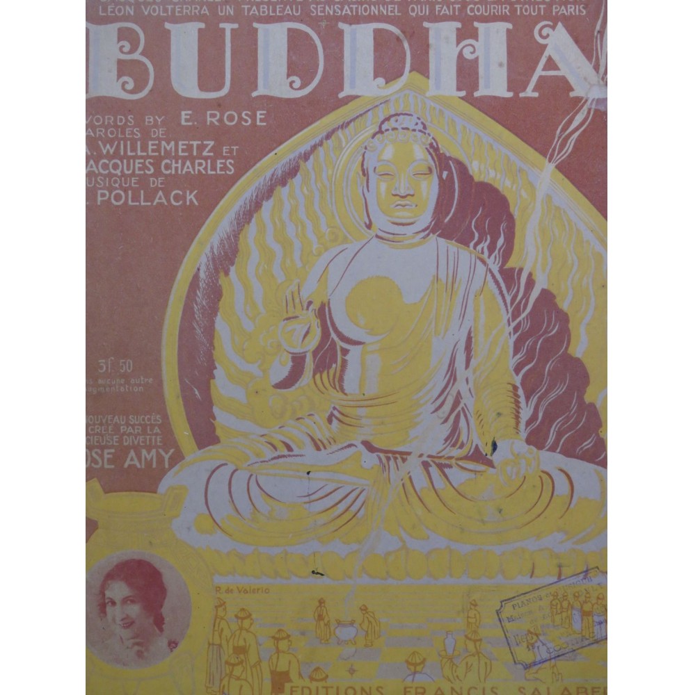 POLLACK Lew Buddha Chant Piano 1919