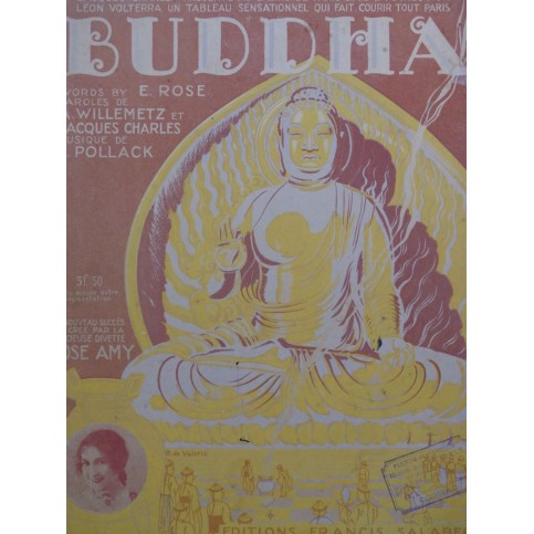 POLLACK Lew Buddha Chant Piano 1919