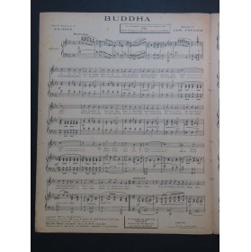 POLLACK Lew Buddha Chant Piano 1919