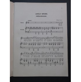 COENEN Willem Lovely Spring Chant Piano ca1870
