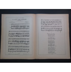 SAPIN Henri Le petit âne gourmand op 75 Chant Piano 1925