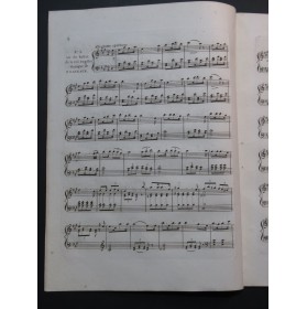 GAVEAUX Pierre Ballet de la Fée Urgelle Piano ou Harpe ca1800