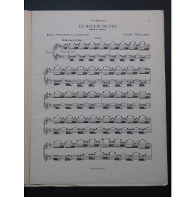 WOOLLETT SACHS Pièces Piano 1913