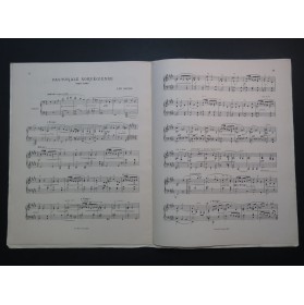 WOOLLETT SACHS Pièces Piano 1913