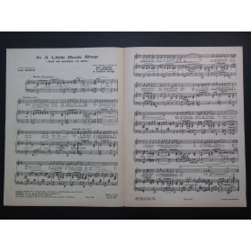 TWOMEY GOODHART MEYER In a Little Book Shop Chant Piano 1948