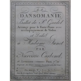 MÉHUL La Dansomanie Ballet...