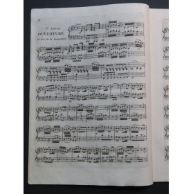 MÉHUL La Dansomanie Ballet Carbonel 1ère Partie Piano ca1800