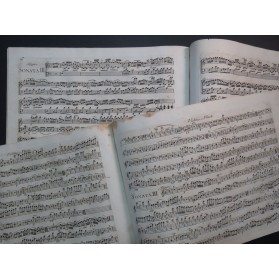 CLEMENTI Muzio Trois Sonates op 21 Piano ou Clavecin Violon ou Flûte ca1790